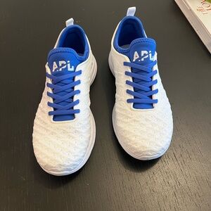 APL Athletic Shoes in White and Blue